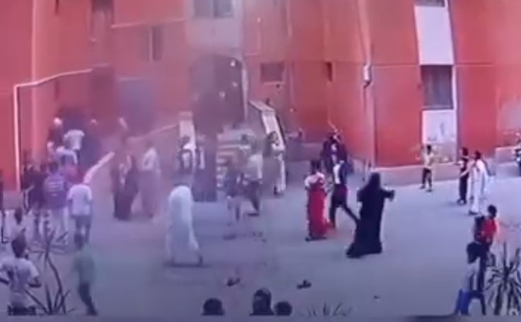 مشاجرة جيران في المقطم