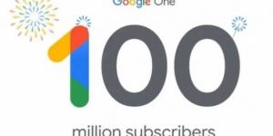 عدد مشتركي خدمة Google One يتخطى 100 مليون مشترك الآن!