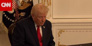 لحظة إعلان ترامب وفاة إحدى عنصري الحرس الوطني