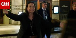 بعد حظرها من السفر.. ماتشادو زعيمة المعارضة الفنزويلية تظهر علنًا للمرة الأولى منذ نحو عام