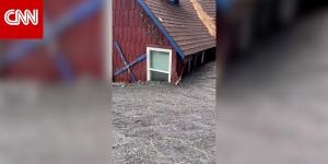 مشاهد صادمة لعاصفة مدمّرة في كاليفورنيا.. منازل وسيارات تحت الوحل