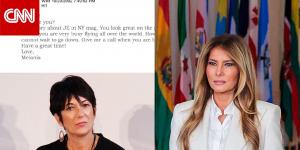 شاهد.. ميلانيا ترامب تنأى بنفسها عن إبستين في بيان نادر