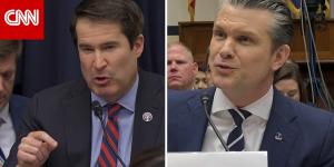 "هل تصف إغلاق إيران لمضيق هرمز انتصارًا؟".. نائب ديمقراطي يتجادل مع هيغسيث حول نجاح الحصار الأمريكي