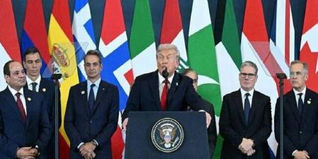 ترامب: الجيش المصري من أقوى جيوش العالم.. وسنعمل معًا لإعادة إعمار غزة
