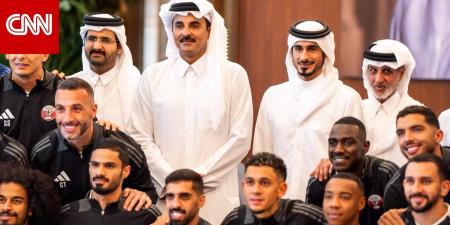 استقبلهم بمناسبة التأهل إلى المونديال.. هذا ما طلبه أمير قطر من لاعبي "العنابي"