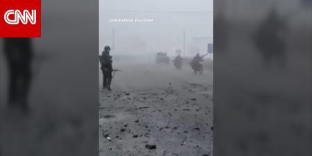 لقطات تُظهر اقتراب القوات الروسية من مدينة أوكرانية رئيسية