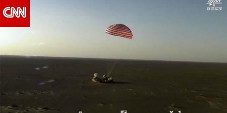 "علقوا في الفضاء 9 أيام".. رواد صينيون يعودون بسلام بعد كسر بنافذة كبسولة العودة