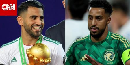 موعد مباراة السعودية والجزائر.. وأرقام خاصة بسالم الدوسري ورياض محرز