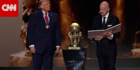 شاهد لحظة فوز ترامب بأول جائزة سلام على الإطلاق من الفيفا