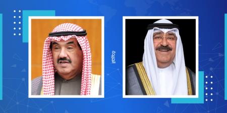 سمو الأمير يتلقى رسالة تهنئة من سمو الشيخ ناصر المحمد