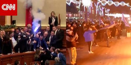 فوضى بالبرلمان وزجاجات حارقة على مباني الحكومة.. لماذا تشهد ألبانيا احتجاجات؟