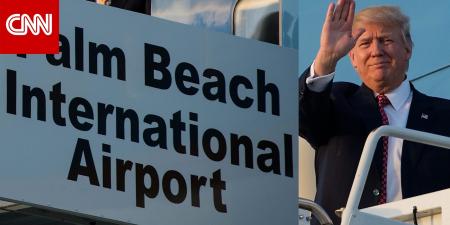 قرار بإطلاق اسم ترامب على مطار بالم بيتش في ولاية فلوريدا