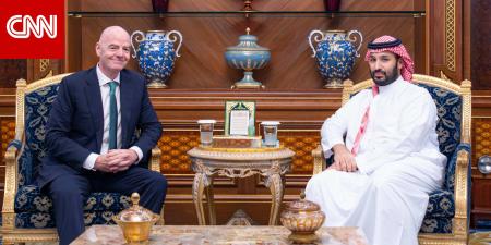 لقاء جديد بين محمد بن سلمان ورئيس "فيفا".. وهذا ما دار بينهما