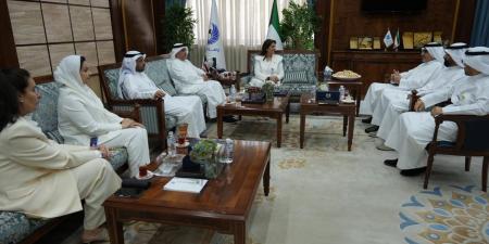 رئيسة «نزاهة» بحثت التعاون والتنسيق مع رئيس وحدة التحريات