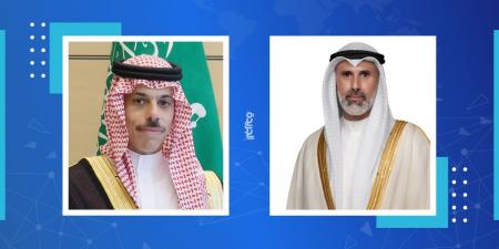 وزير الخارجية بحث تطورات المنطقة مع نظيره السعودي