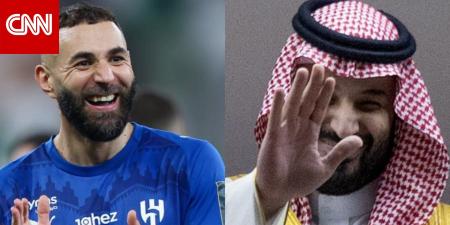 تداول لقطة بين بنزيما ومحمد بن سلمان خلال تتويج الهلال بكأس الملك