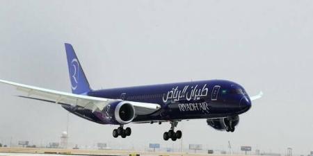 طيران الرياض يدشن أولى رحلاته المباشرة بين الرياض والقاهرة
