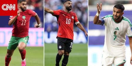 مصر والمغرب والجزائر.. مقارنة بين أرقام المنتخبات الثلاثة في دور المجموعات لكأس العالم