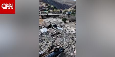 شاهد.. فيضانات تاريخية تغرق تشيلي وتخلف دماراً واسعاً