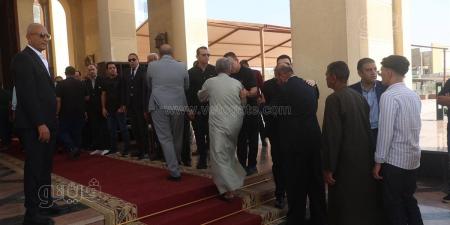 قيادات القضاء والشخصيات العامة في وداع المستشار أحمد الزند (فيديو وصور)