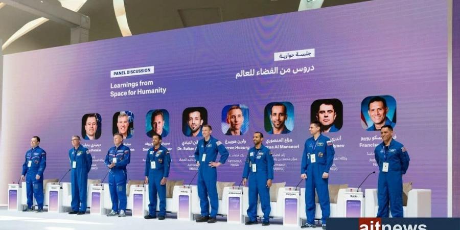 8 رواد فضاء من الإمارات وروسيا وأمريكا يشاركون العالم تجاربهم الملهمة في منتدى دبي…