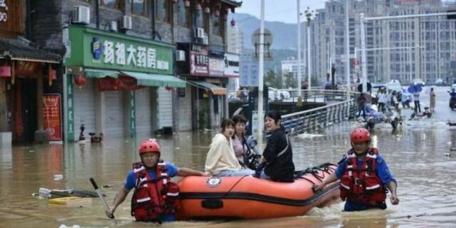 الصين تحذر من كوارث بيئية بعد أمطار غزيرة