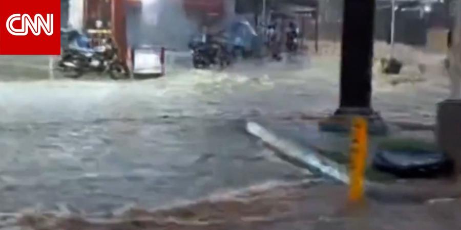 شاهد.. العاصفة ميليسا تتحرك ببطء شديد وتُحدث فيضانات عارمة في الكاريبي