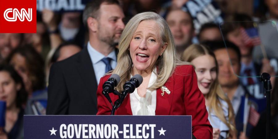 أمريكا.. أبيغيل سبانبرغر تقترب من أن تصبح أول حاكمة لولاية فيرجينيا