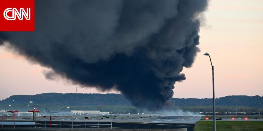 بصورة الأقمار الصناعية.. شاهد مدى تناثر حطام طائرة UPS