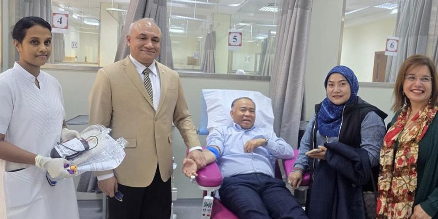 حملة تبرع بالدم للجالية البنغلادشية       