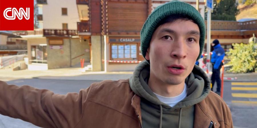 شاهد عيان يصف كيف حمل مدنيون الناس بعد حريق بمنتجع في سويسرا