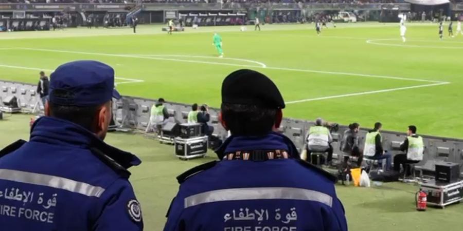 رئيس قوة الإطفاء العام تفقد استعدادات «القوة» لتأمين كأس السوبر الفرنسي