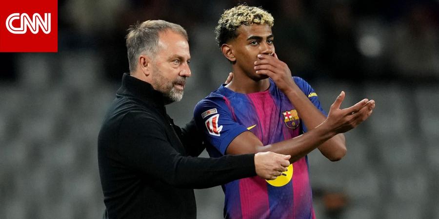 تصرف "غير متوقع" من لامين يامال بعد فوز برشلونة على أتلتيكو.. وفليك يعلق