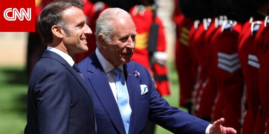 "لولانا لكنتم تتحدثون الفرنسية".. ماكرون يتفاعل مع مزحة ملك بريطانيا بحضور ترامب