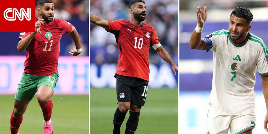 مصر والمغرب والجزائر.. مقارنة بين أرقام المنتخبات الثلاثة في دور المجموعات لكأس العالم