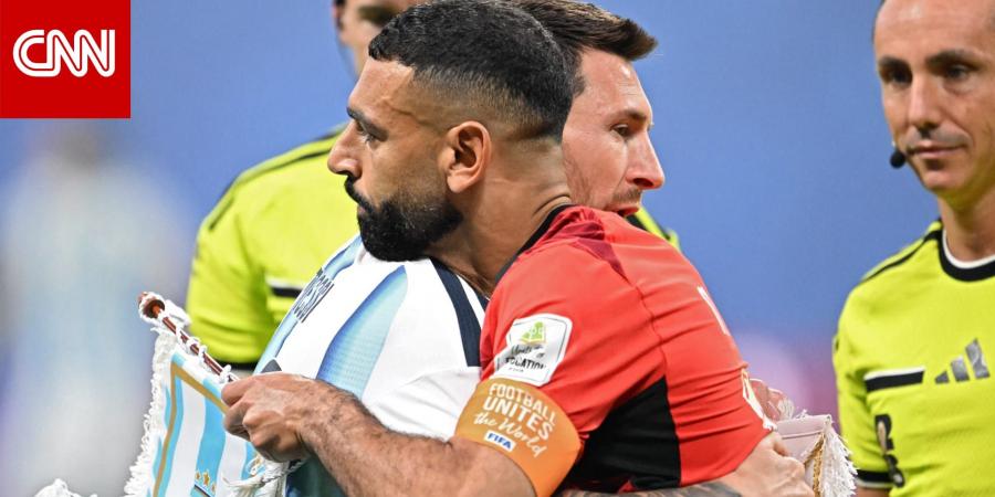 هذا ما فعله ميسي عند رؤيته لمحمد صلاح في مباراة مصر والأرجنتين