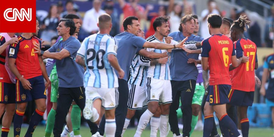 نبأ عاجل .. "فيفا" يفرض عقوبات "صارمة" على لاعبي الأرجنتين وإسبانيا بعد مشاجرة نهائي المونديال - بوابة مصر الجديدة